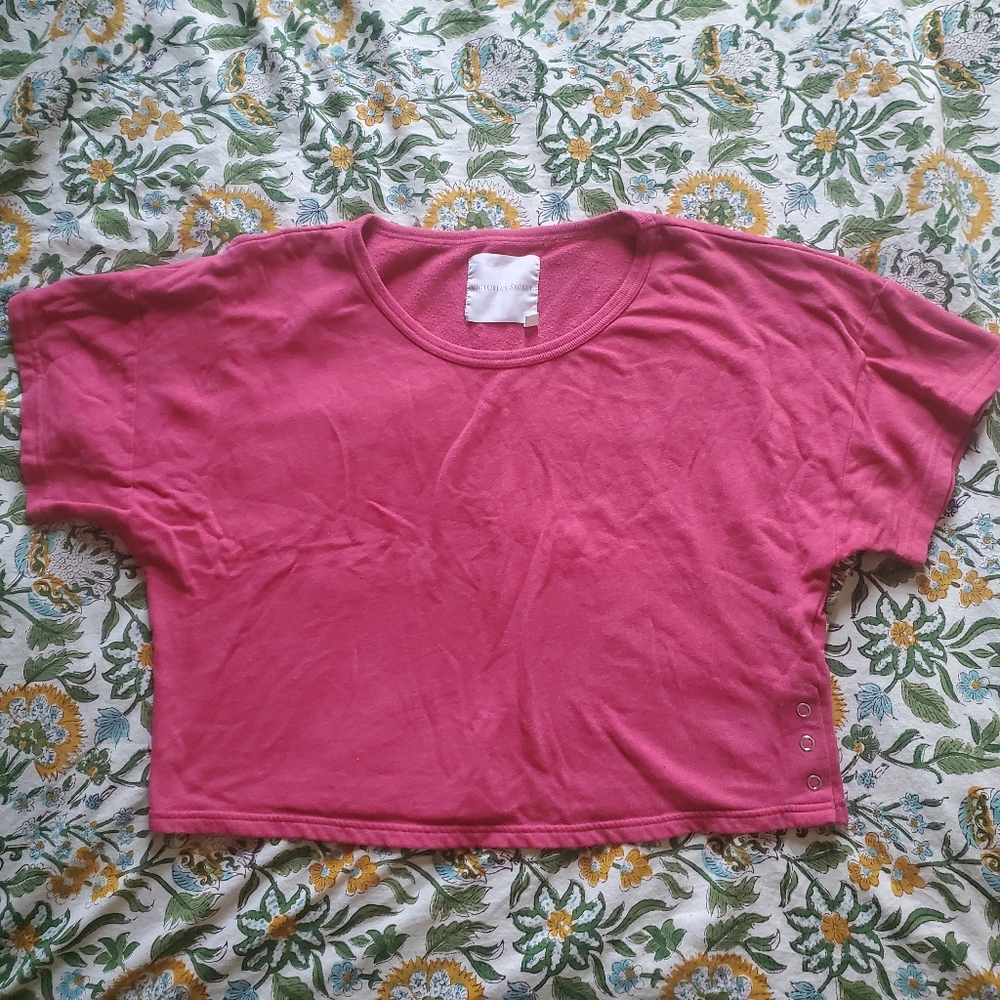 Victoria's Secret fleece crop top